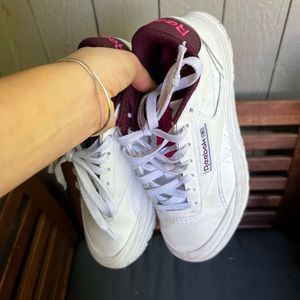 Platform Reebok sneakers